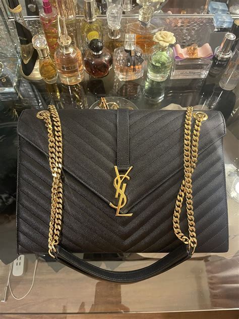 used YSL envelope bag large